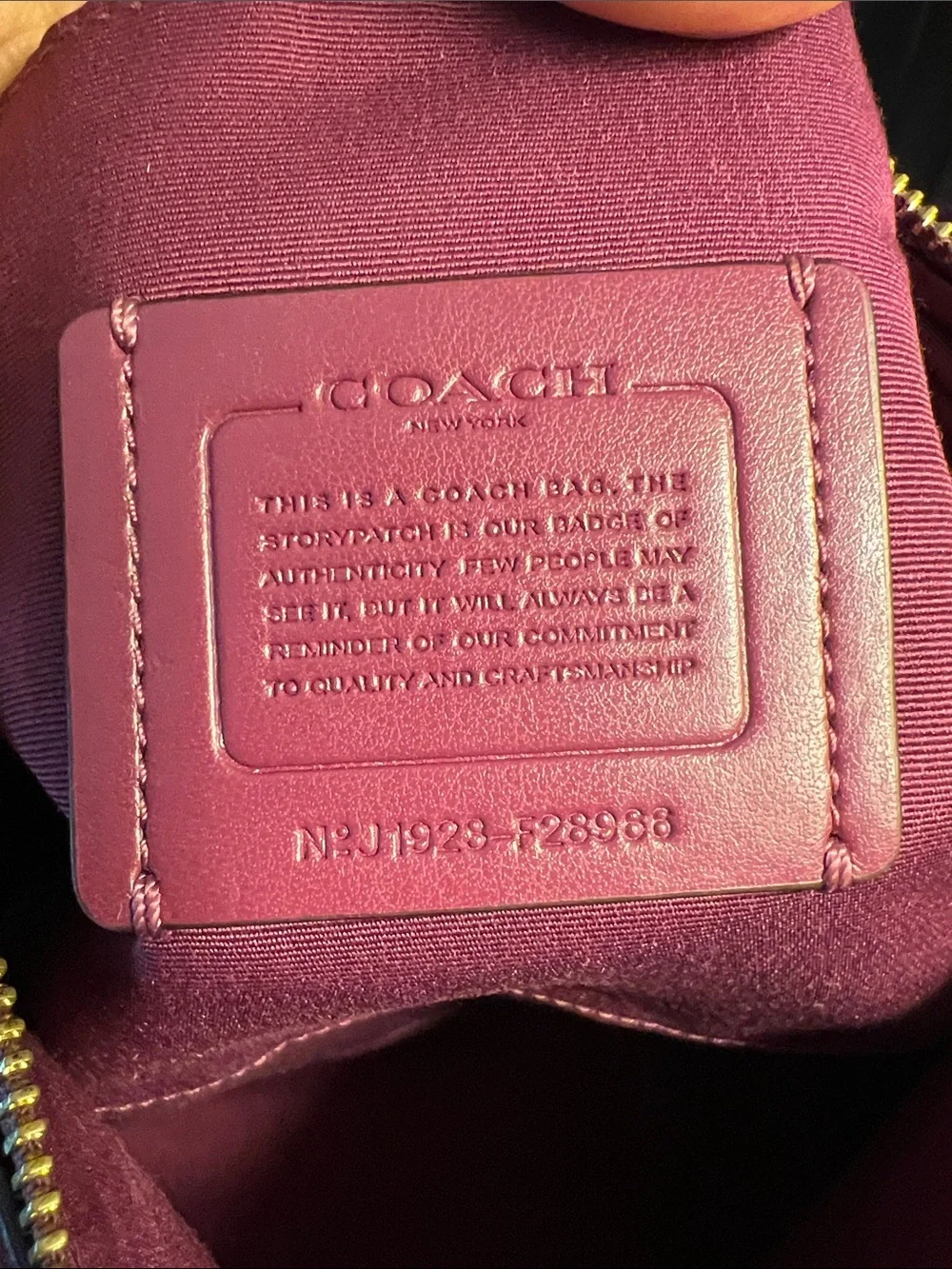 COACH Pebbled Leather Shoulder and Crossbody Bag - Picture 13 of 17